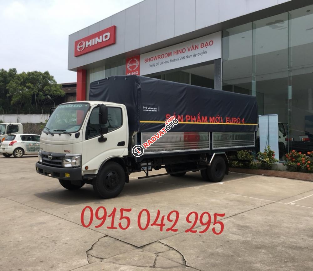 Bán Hino Dutro XZU352 đời 2018, màu trắng, nhập khẩu nguyên chiếc, siêu dài 5,8m, tải trọng 3,5 tấn-2