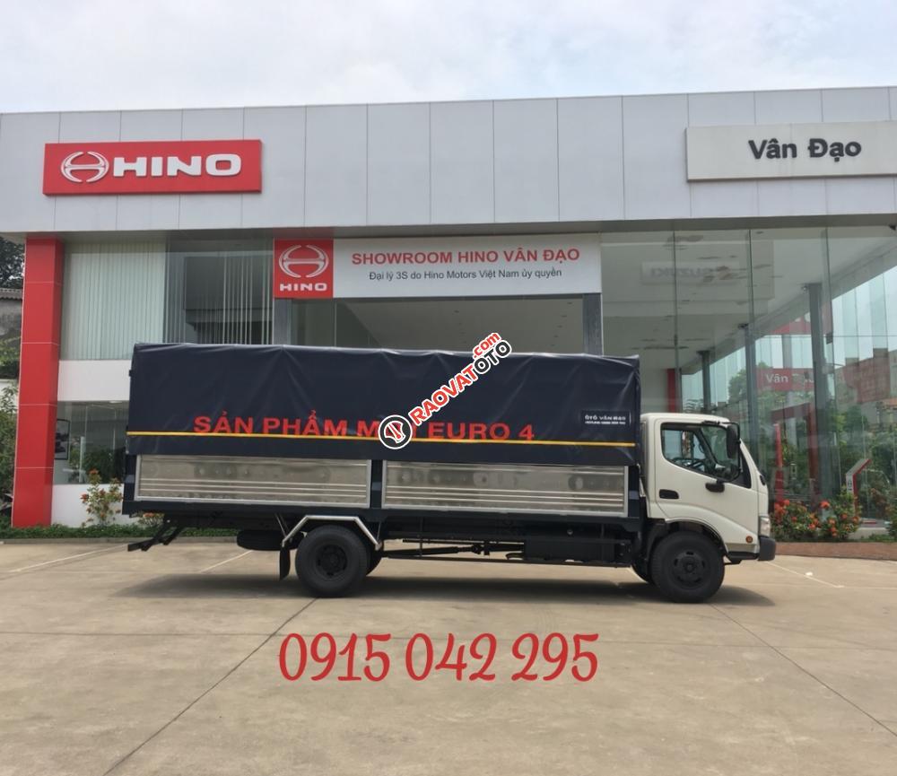 Bán Hino Dutro XZU352 đời 2018, màu trắng, nhập khẩu nguyên chiếc, siêu dài 5,8m, tải trọng 3,5 tấn-1