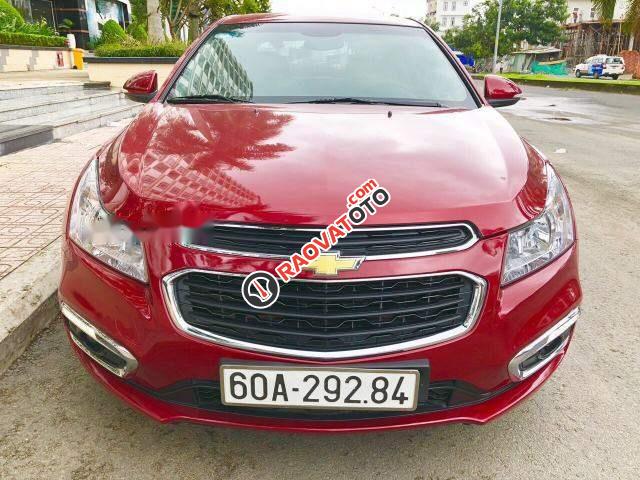 Cần bán Cruze LTZ số tự động, màu đỏ, phiên bản mới, full option-1