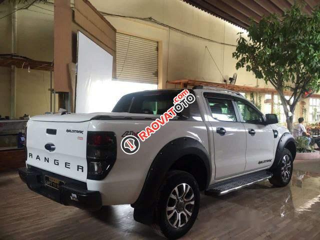 Bán Ford Ranger Wildtrack 3.2 2015, màu trắng-4