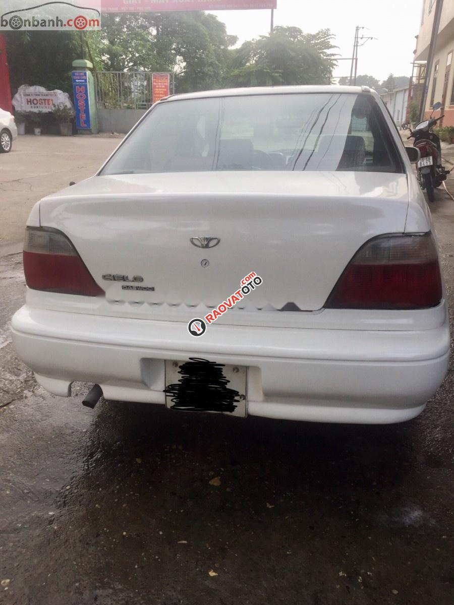 Bán Daewoo Cielo 1.5 MT sản xuất năm 2000, màu trắng, nhập khẩu ít sử dụng-0