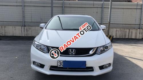 Cần bán lại xe Honda Civic 2.0 AT đời 2015, màu trắng -8
