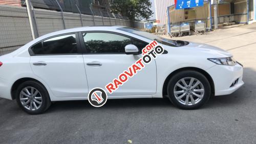 Cần bán lại xe Honda Civic 2.0 AT đời 2015, màu trắng -0