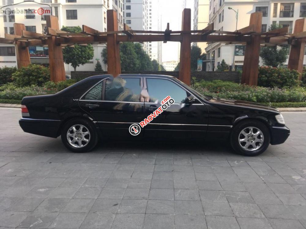 Bán xe cũ Mercedes đời 1995, màu đen, nhập khẩu-9