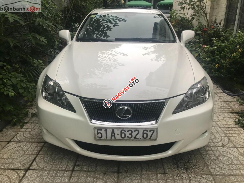 Bán Lexus IS 250 đời 2007, màu trắng, xe nhập-7