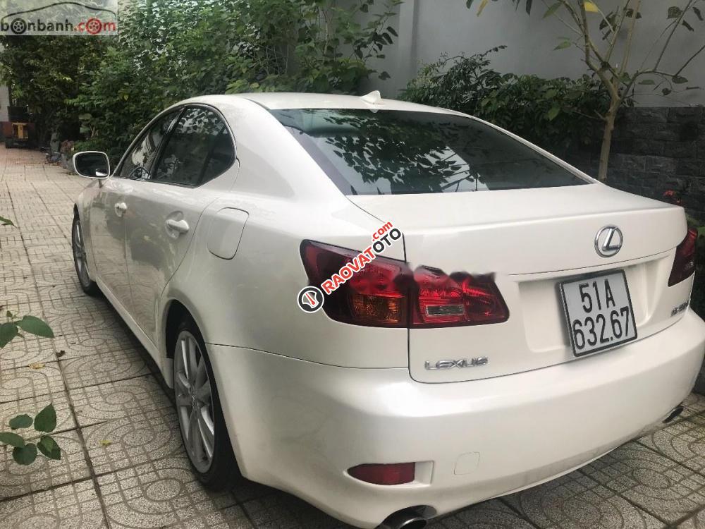 Bán Lexus IS 250 đời 2007, màu trắng, xe nhập-8