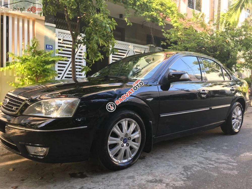 Bán xe Ford Mondeo 2.5 V6 đời 2006, màu đen chính chủ-0