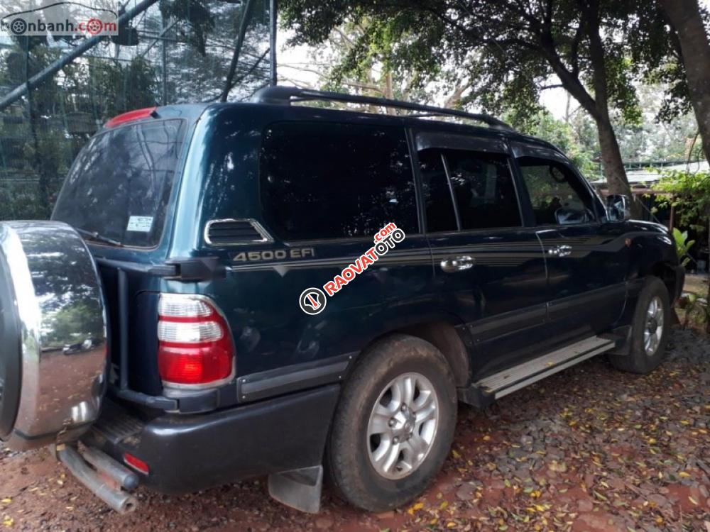 Bán Toyota Land Cruiser GX 4.5 năm 2003, màu xanh  -4