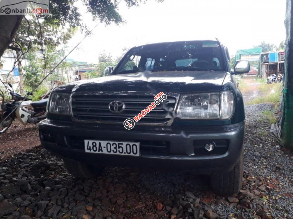 Bán Toyota Land Cruiser GX 4.5 năm 2003, màu xanh  -2