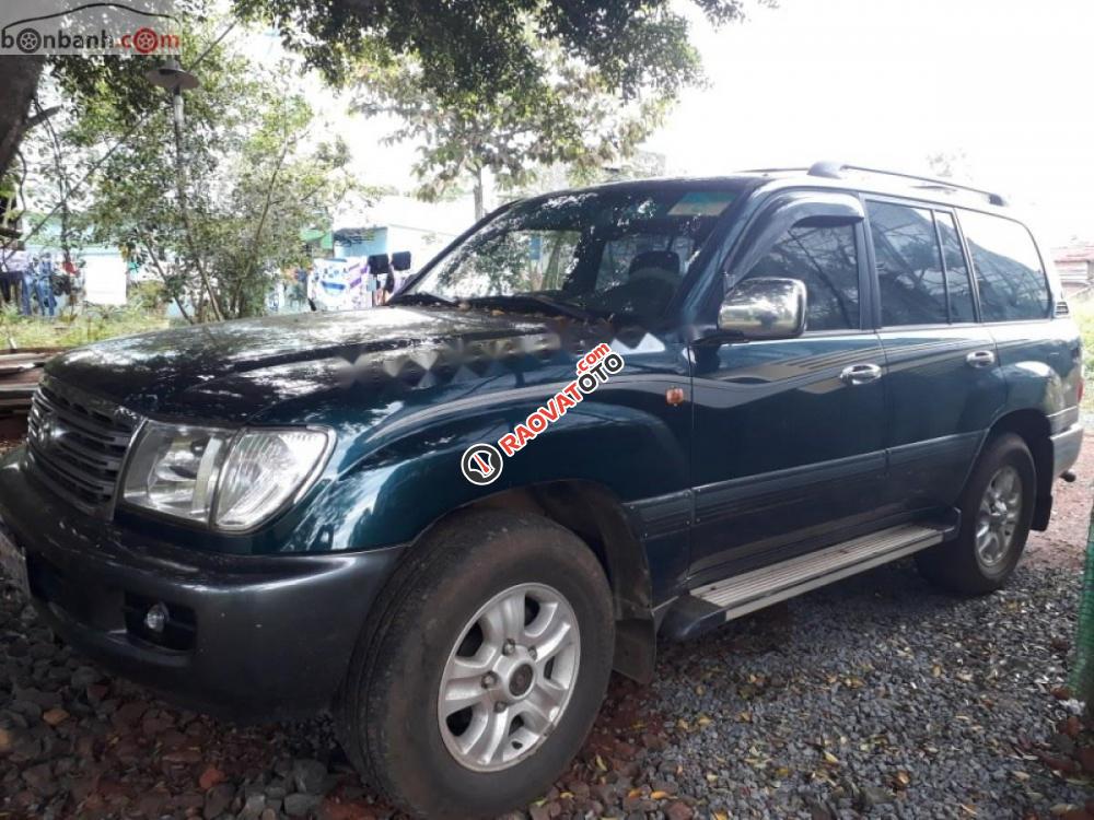 Bán Toyota Land Cruiser GX 4.5 năm 2003, màu xanh  -1
