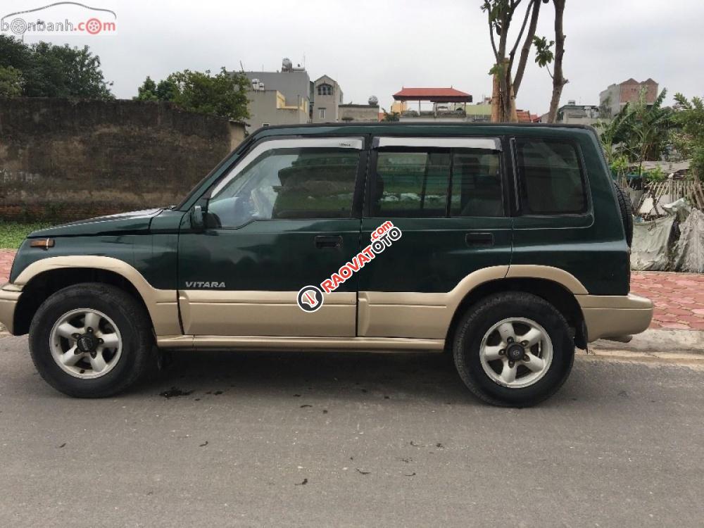 Bán ô tô Suzuki Vitara JLX năm 2004, màu xanh lam chính chủ-3