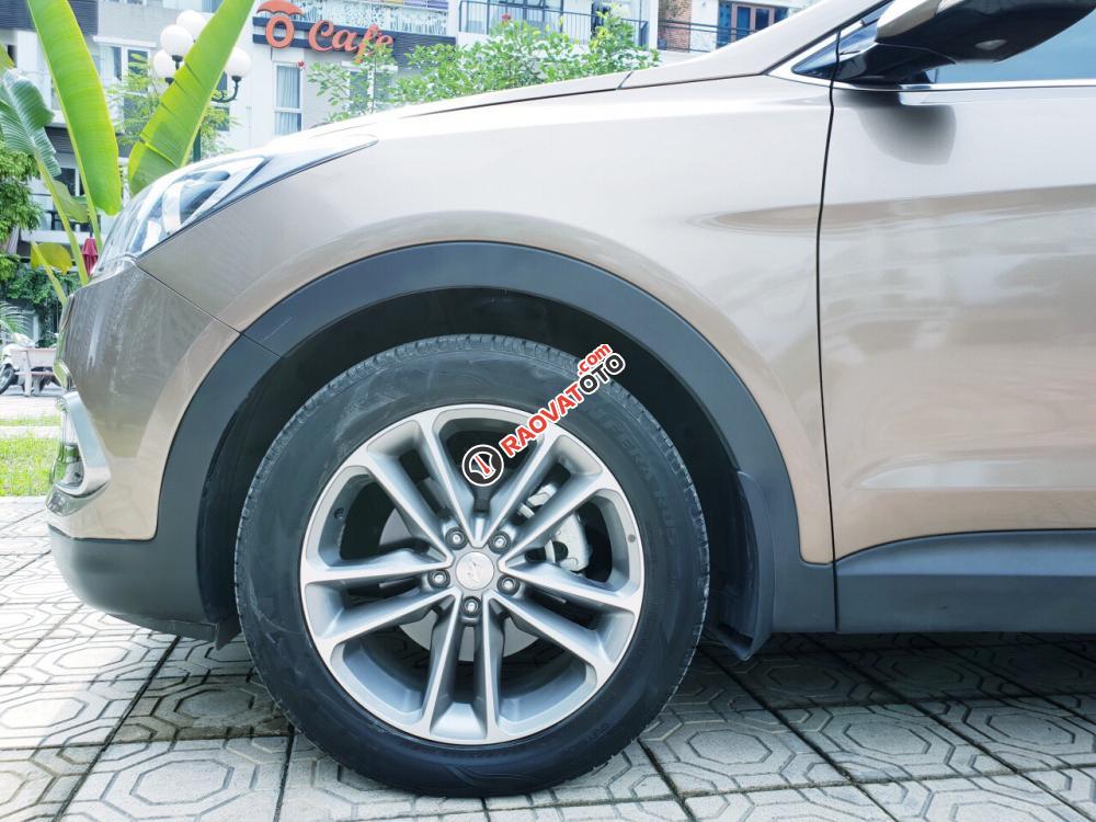 Bán Hyundai Santa Fe 2.2 full dầu, vàng cát-3