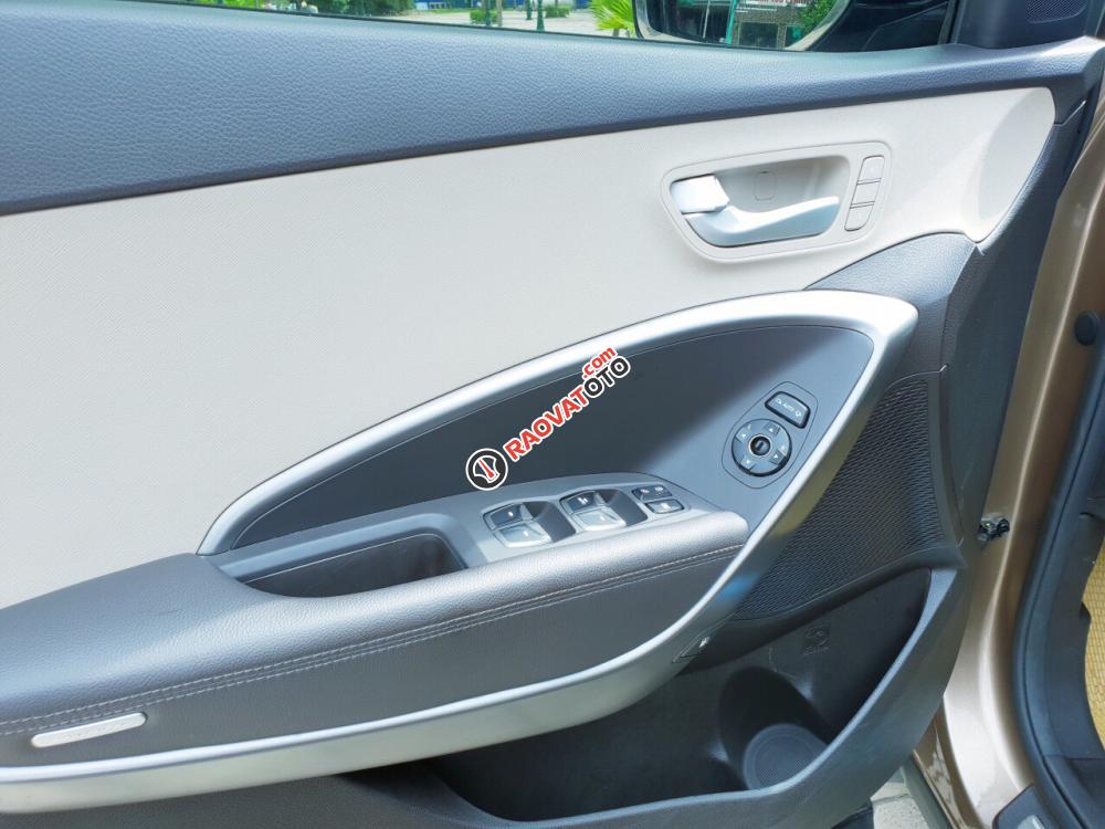 Bán Hyundai Santa Fe 2.2 full dầu, vàng cát-8