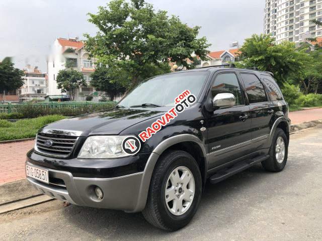 Bán ô tô Ford Escape XLT đời 2004, màu đen-4