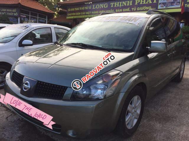 Bán Nissan Quest năm 2005, màu xám, nhập khẩu nguyên chiếc, giá chỉ 410 triệu-4