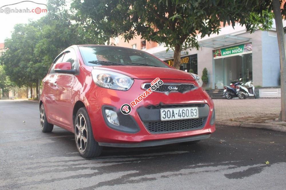 Cần bán gấp Kia Morning S AT 2014, màu đỏ chính chủ-1