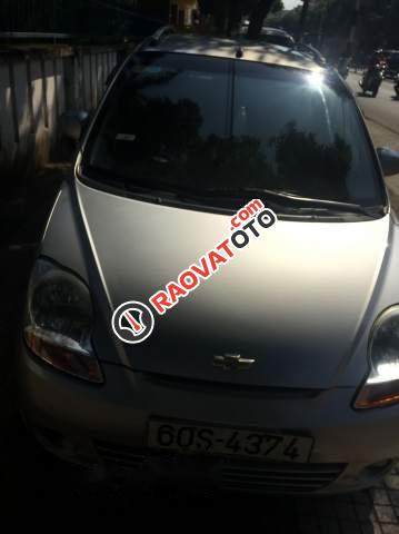 Cần bán lại xe Chevrolet Spark AT năm sản xuất 2009, màu bạc-4