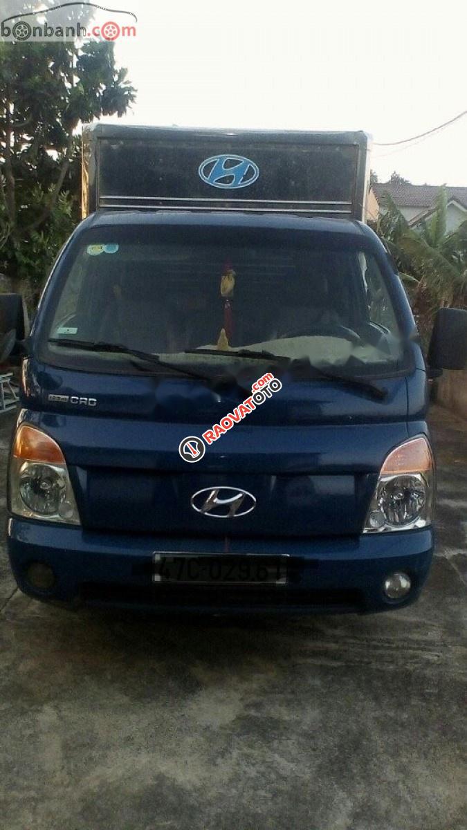 Bán Hyundai Porter II sản xuất 2005, màu xanh lam, xe nhập-4