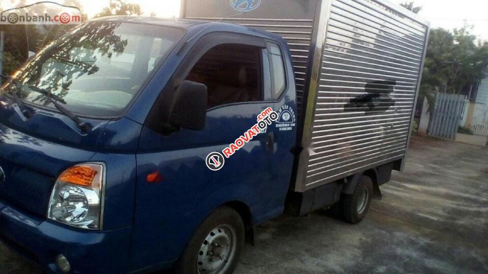 Bán Hyundai Porter II sản xuất 2005, màu xanh lam, xe nhập-2