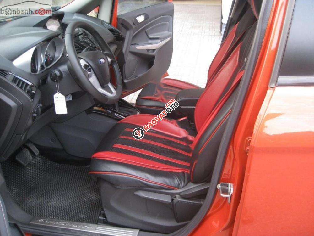 Cần bán lại xe Ford EcoSport Titanium 1.5AT đời 2014, màu đỏ-4