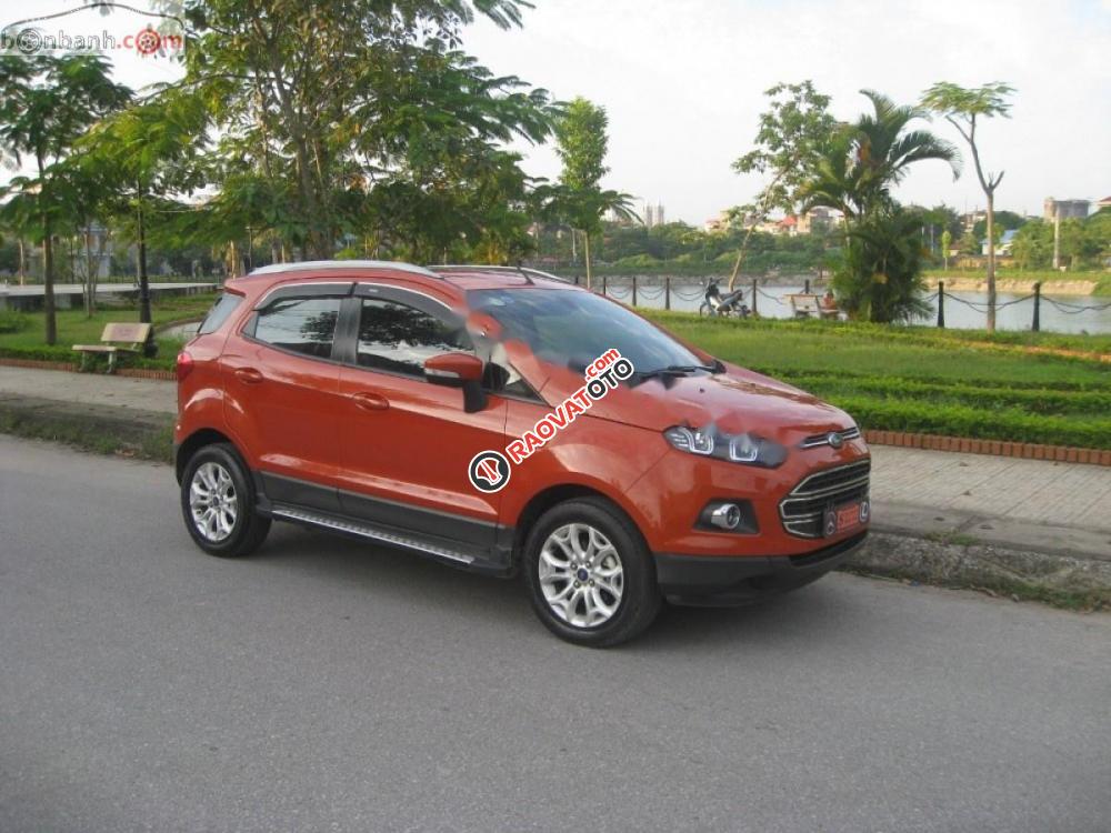 Cần bán lại xe Ford EcoSport Titanium 1.5AT đời 2014, màu đỏ-0