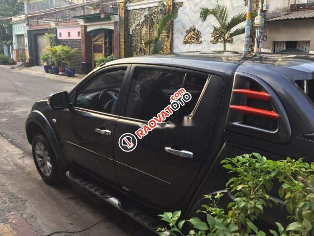 Cần bán lại xe Mitsubishi Triton GLS 2015, màu xám chính chủ-1