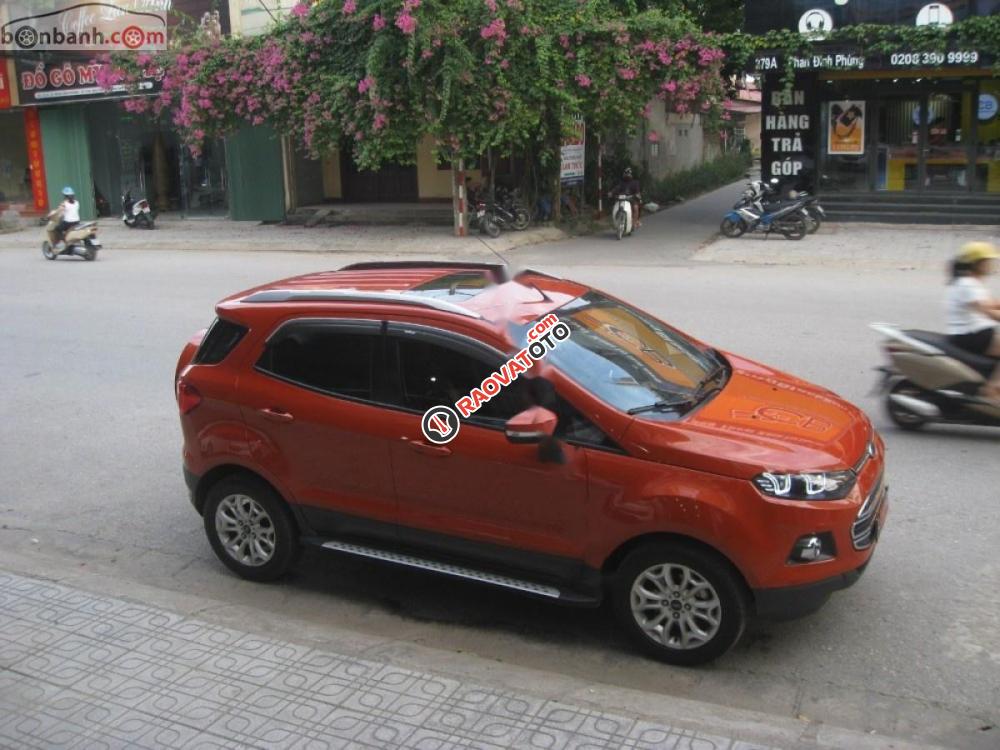 Cần bán lại xe Ford EcoSport Titanium 1.5AT đời 2014, màu đỏ-8