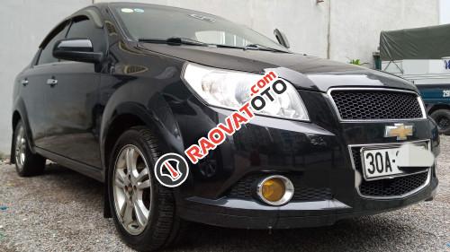 Bán xe cũ Chevrolet Aveo MT đời 2014, màu đen, giá tốt-5