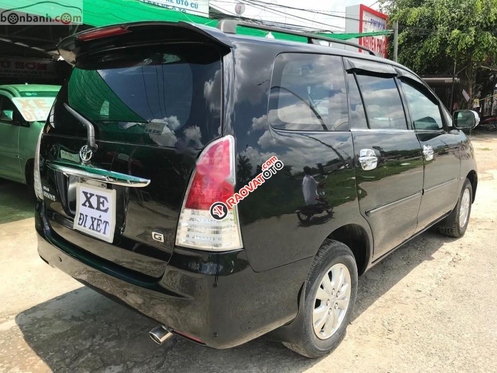 Bán Toyota Innova 2.0 V 2008, màu đen, giá 370tr-3