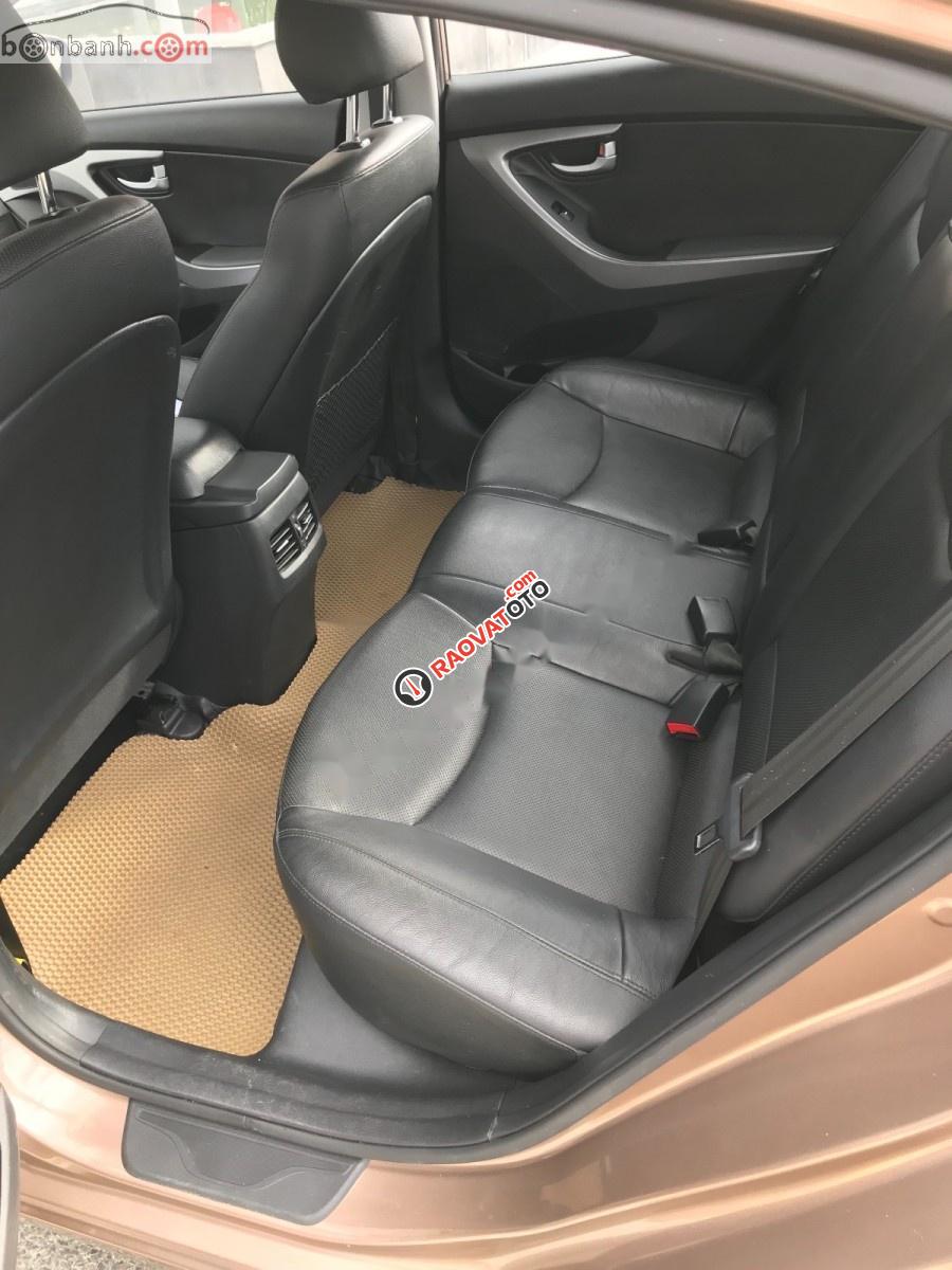 Cần bán xe Hyundai Elantra 1.6 AT sản xuất 2015, màu nâu, xe nhập  -2