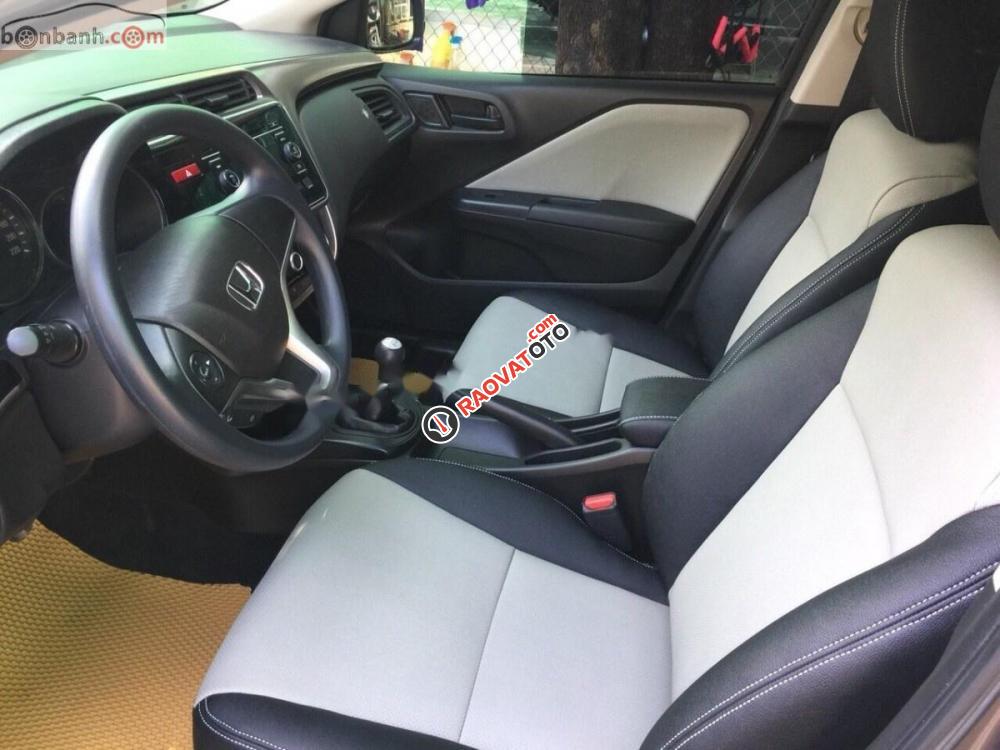 Bán Honda City 1.5 MT sản xuất 2015, màu xám  -5