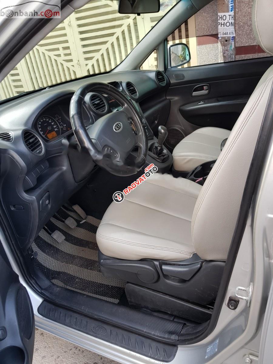 Bán Kia Carens SX đời 2009, màu bạc số sàn-1