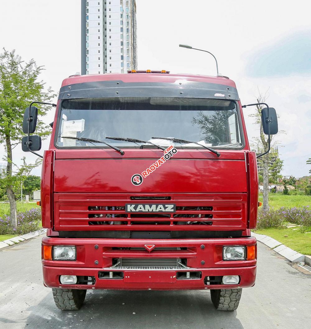 Bán xe đầu kéo Kamaz 6460 (6x4) sức kéo 52 tấn. Hộp số ZF-0
