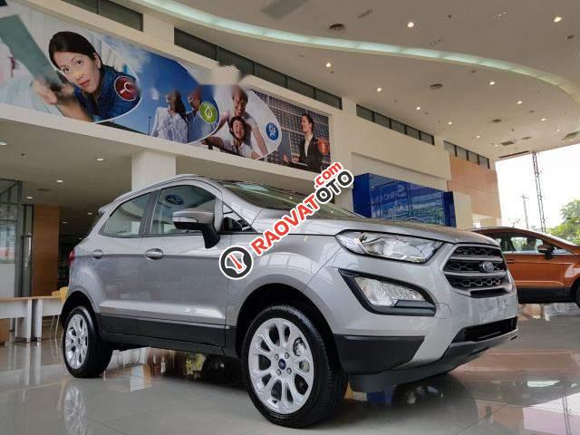 Bán Ford EcoSport Trend AT đời 2018, màu bạc giá cạnh tranh-0