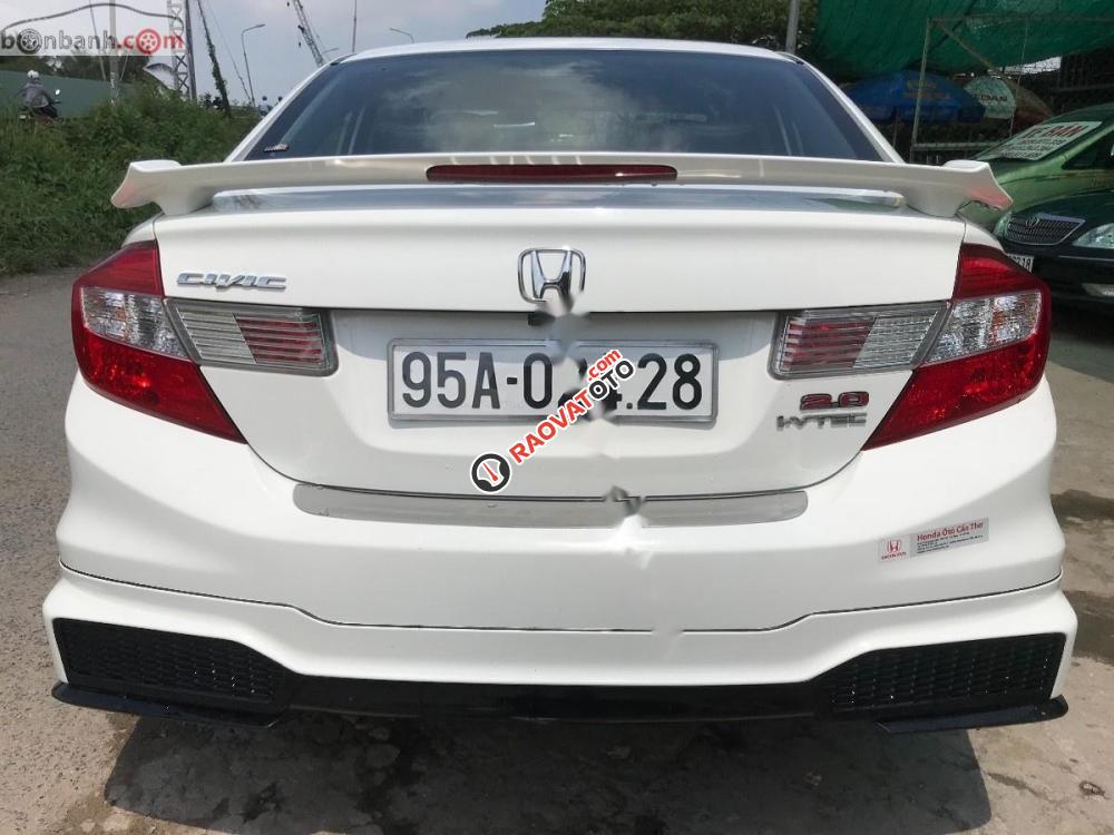 Cần bán xe Honda Civic 2.0 sản xuất năm 2016, màu trắng-8