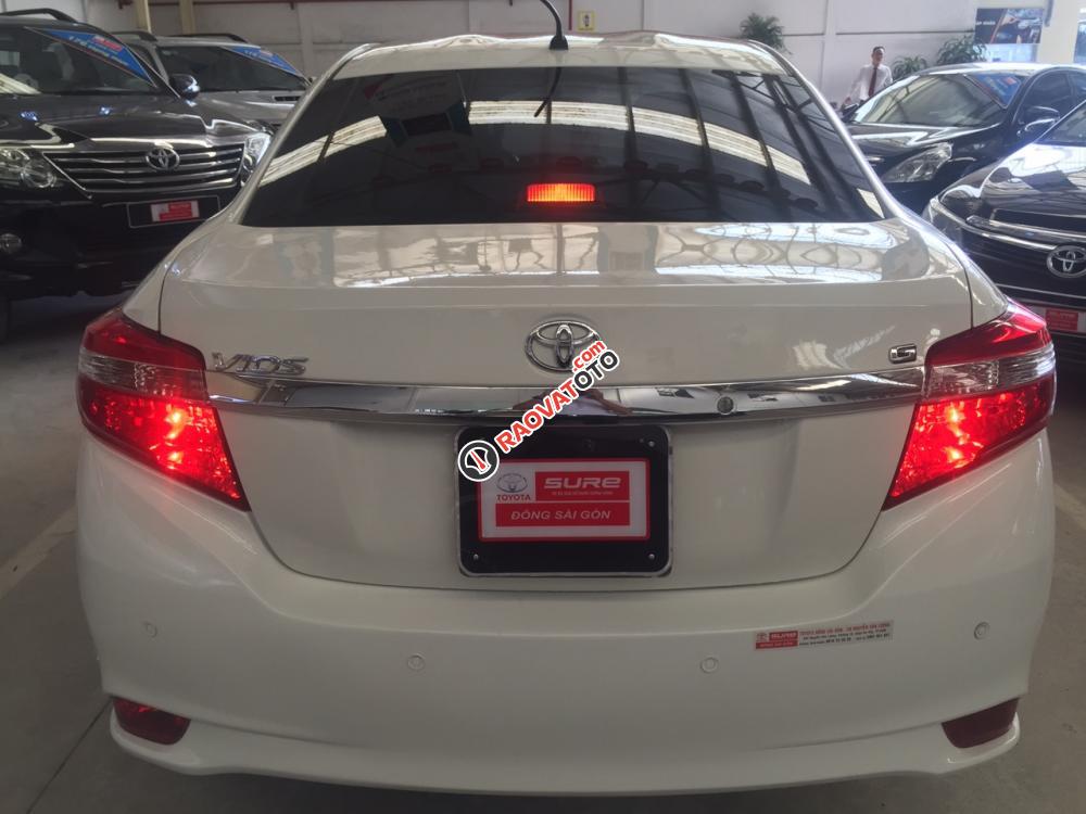 Bán Toyota Vios 1.5G AT sản xuất 2016, màu trắng, 560tr-1
