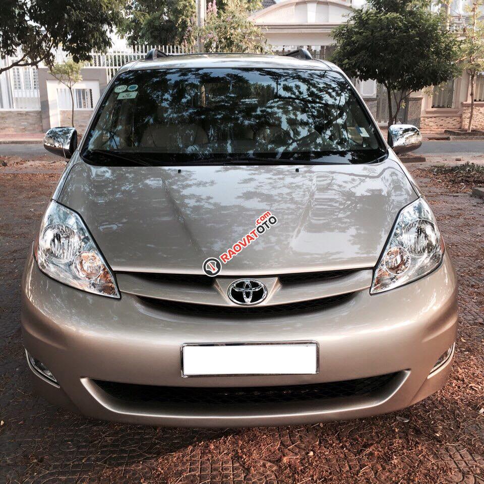 Bán xe Toyota Sienna LE 2007 màu vàng ghi, nhập Mỹ nguyên chiếc-6