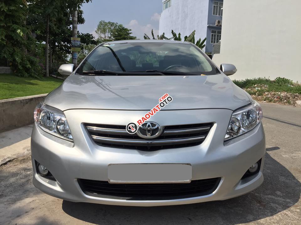 Bán Toyota Altis 2008 tự động, màu bạc, xe đẹp long lanh-1