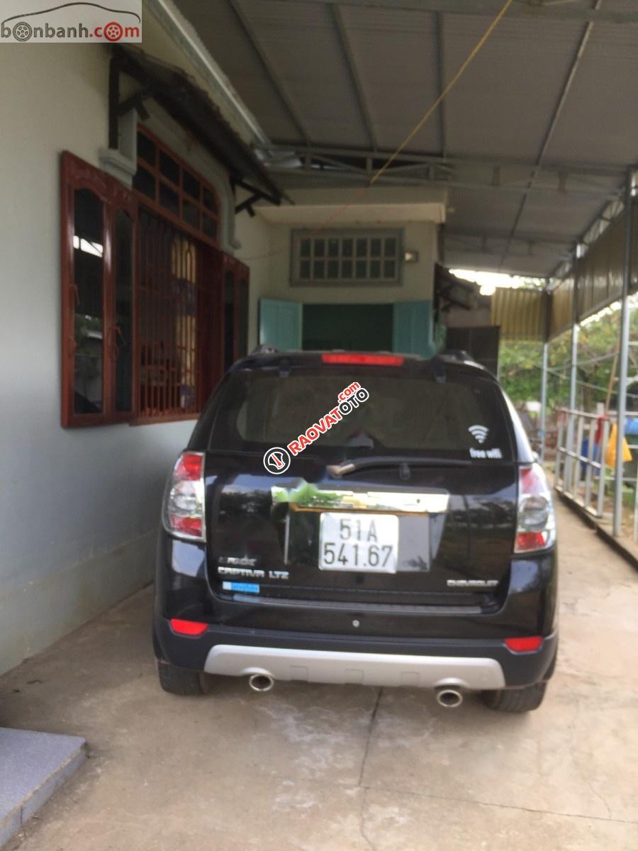 Bán Chevrolet Captiva Maxx đời 2009, màu đen, 330tr-9