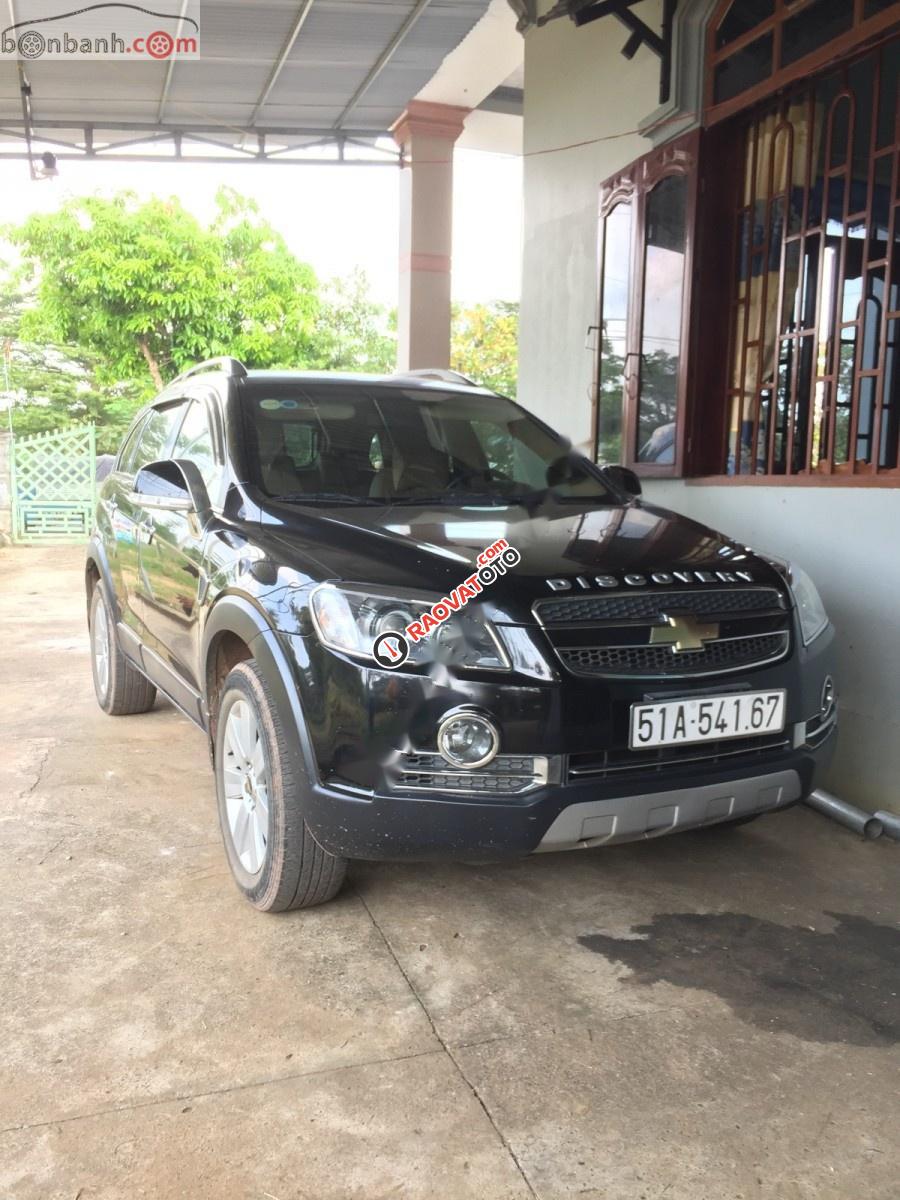 Bán Chevrolet Captiva Maxx đời 2009, màu đen, 330tr-1