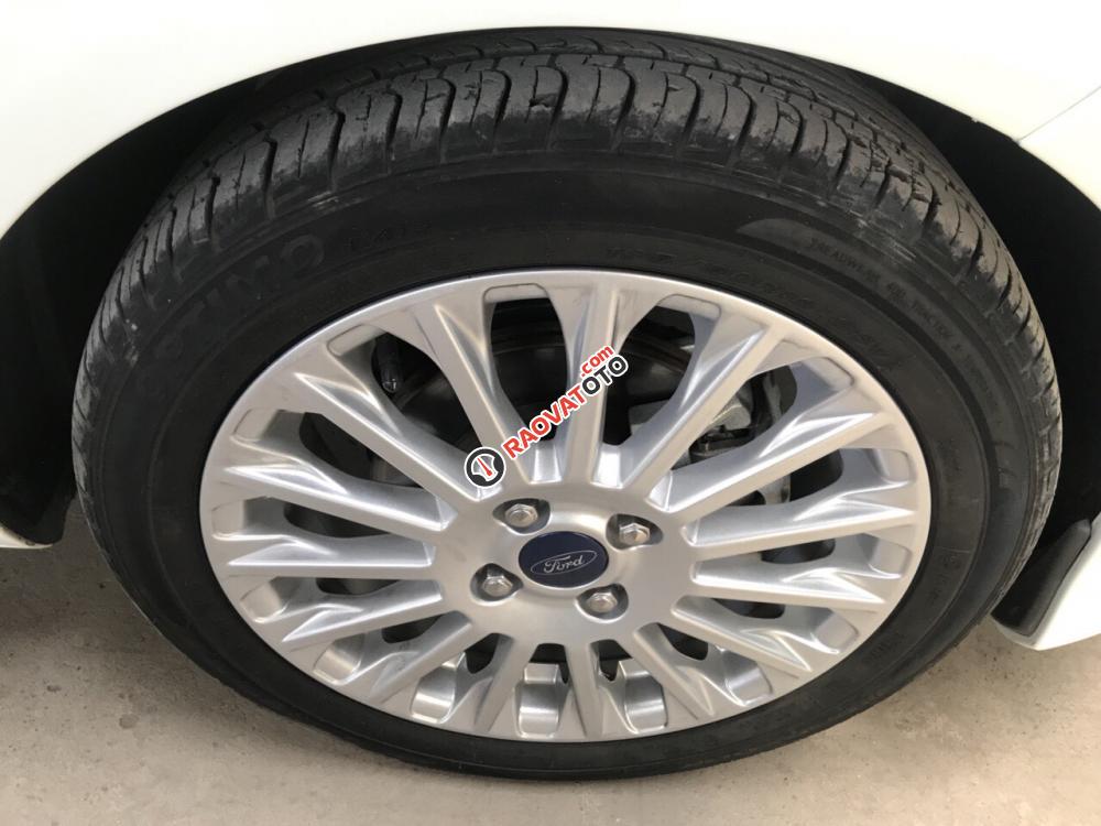 Bán Ford Fiesta 1.0AT Ecoboost 2015, màu trắng, đúng chất, giá thương lượng, hỗ trợ góp-7