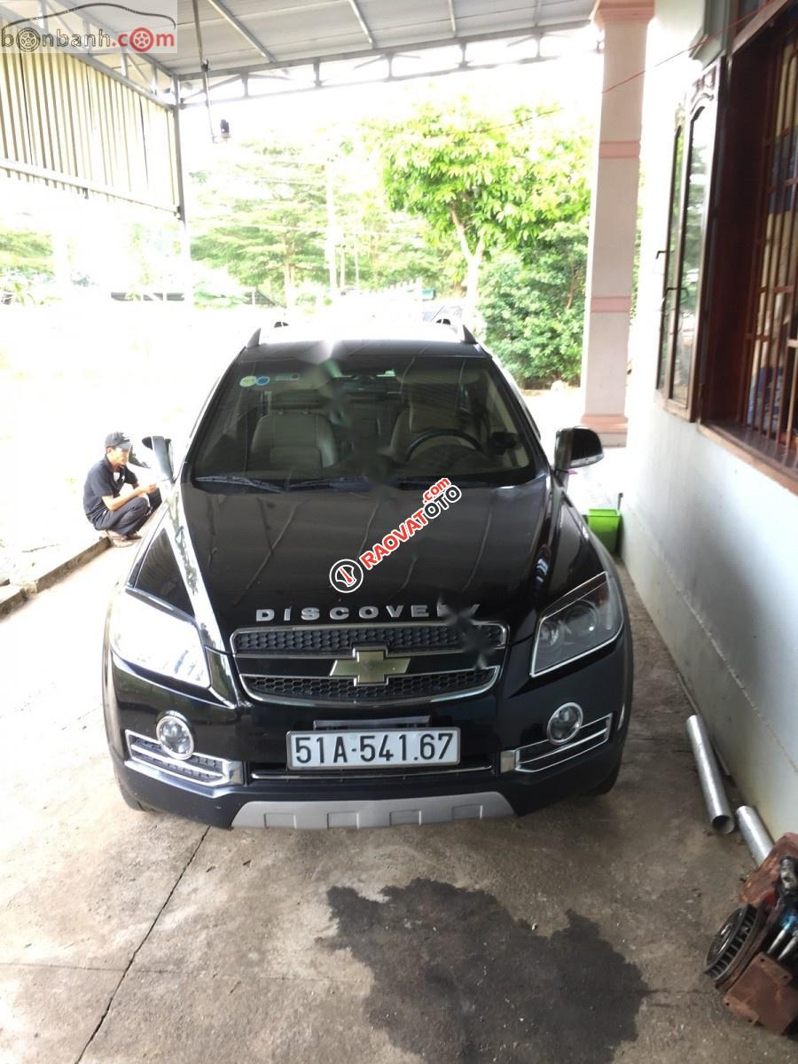 Bán Chevrolet Captiva Maxx đời 2009, màu đen, 330tr-6