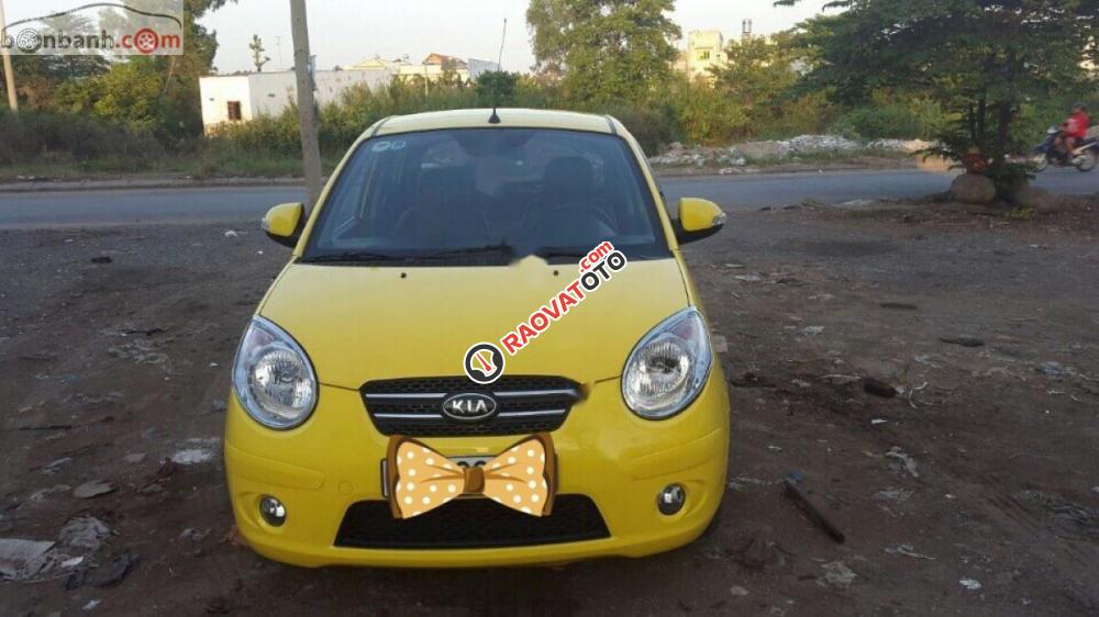 Bán xe cũ Kia Morning SX đời 2009, màu vàng, 210 triệu-0