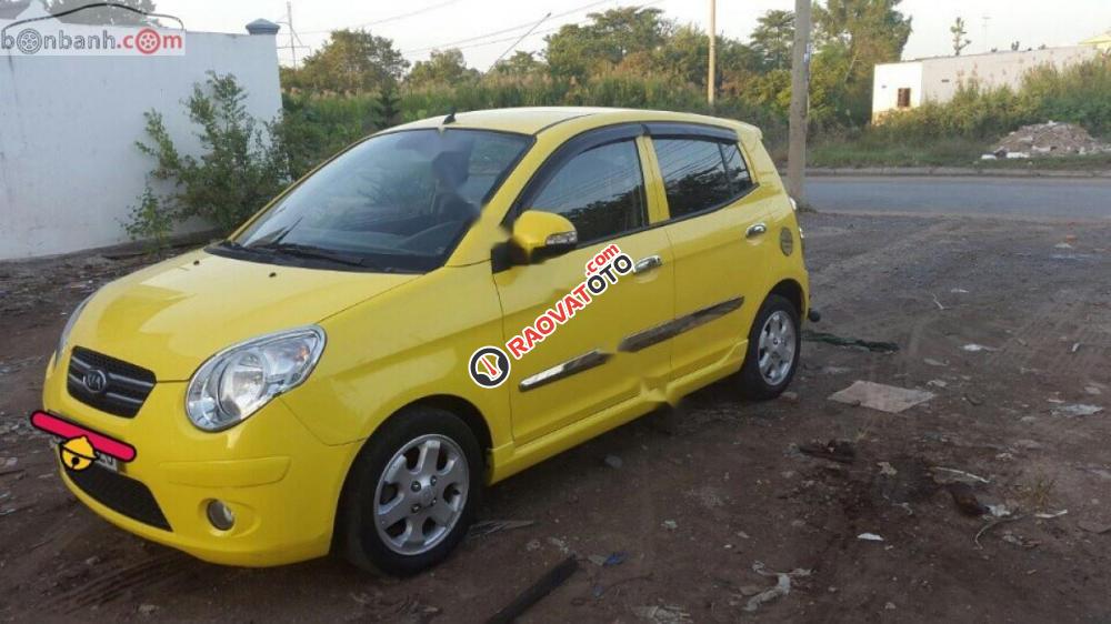 Bán xe cũ Kia Morning SX đời 2009, màu vàng, 210 triệu-4