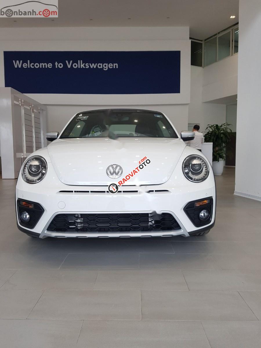 Bán Volkswagen New Beetle năm sản xuất 2018, màu trắng, xe nhập-3