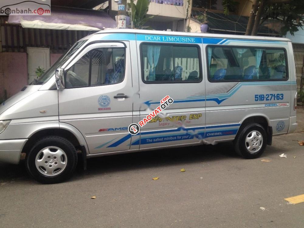 Bán Mercedes Sprinter đời 2012, màu bạc, sơn zin.-0