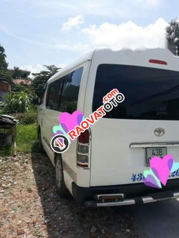 Cần bán Toyota Hiace MT đời 2005, màu trắng, máy dầu-2