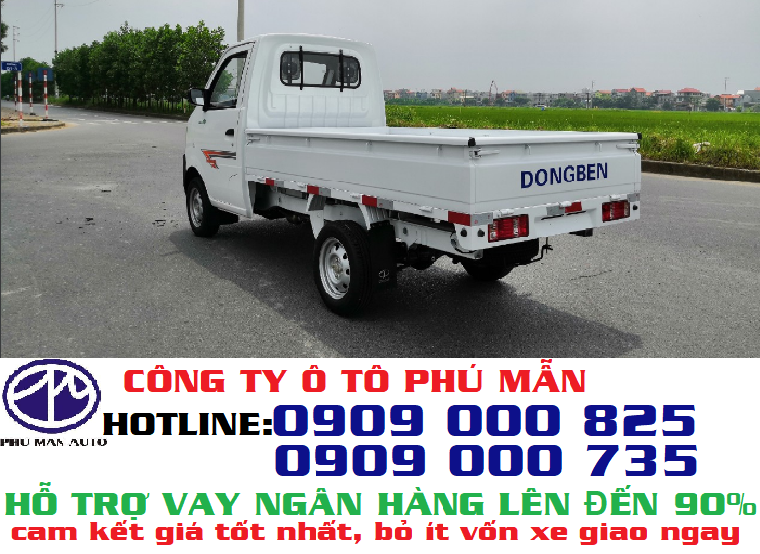 Giá xe tải nhỏ Dongben 870kg thùng lửng|Xe tải mới giá rẻ tphcm-0