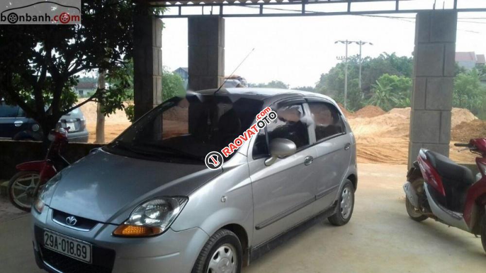 Cần bán Daewoo Matiz SX đời 2008, màu bạc, nhập khẩu nguyên chiếc  -0