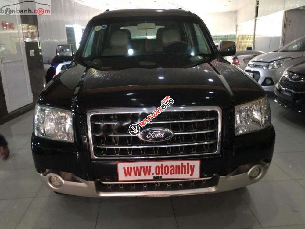 Cần bán xe Ford Everest 4x4 MT sản xuất năm 2007, màu đen, giá chỉ 375 triệu-1